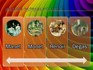 ARTISTAS REPRESENTANTES 