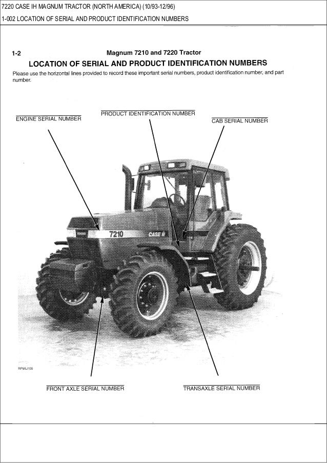 Case Ih Magnum Serial Number Lookup