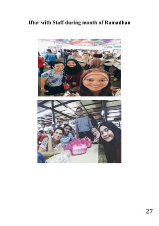 27
Iftar with Staff during month of Ramadhan
 