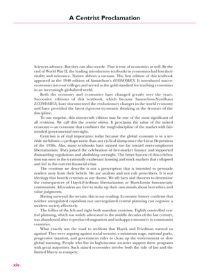 Macroeconomics 19th Edition Paul Samuelson | PDF