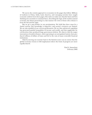 Macroeconomics 19th Edition Paul Samuelson | PDF