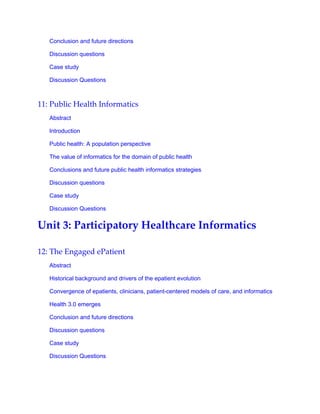 Health Informatics: An Interprofessional Approach 2nd Edition | PDF