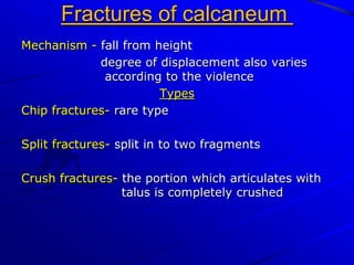Fractures of the Ankle