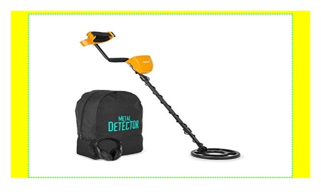 Jones /• Metalldetektor /• Metallsuchger/ät /• Goldsucher /• f/ür Schatzsuche /• wasserdicht /• /Ø 20 cm /• bis 2 m Suchtiefe /• LCD-Display /• Transportrucksack /• inkl DURAMAXX Dr 1 x Kopfh/örer