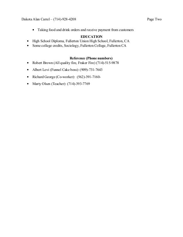 resume redo