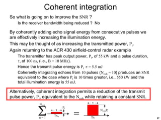 RADAR MEASUREMENTS LECTURE EECS BERKELY! | PPT