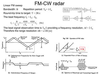 RADAR MEASUREMENTS LECTURE EECS BERKELY! | PPT