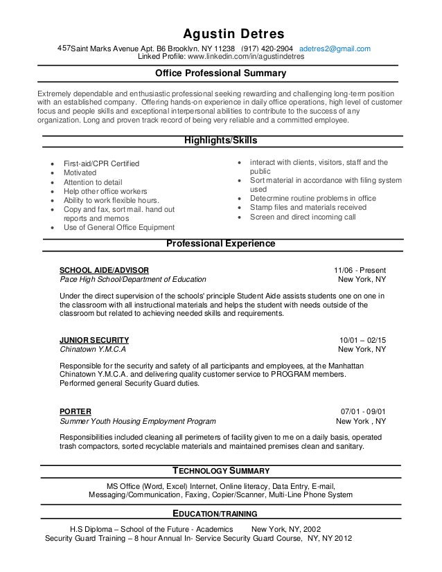 agustin mta resume