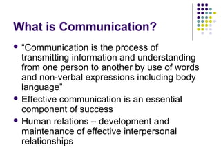 Effective Styles of Communication – Learning to Work