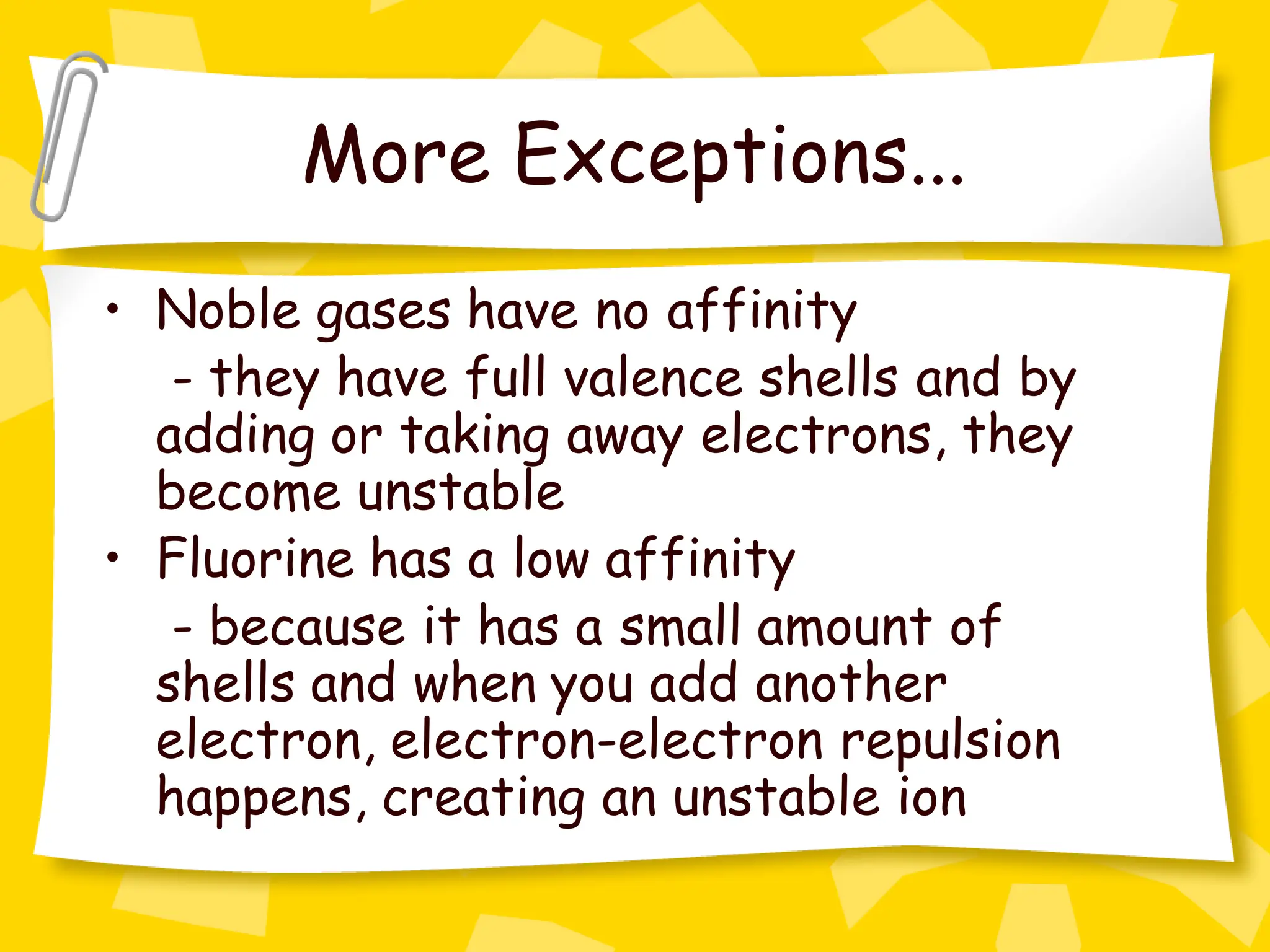 Unlocking The Mystery Of Electron Affinity Trends - s298hww