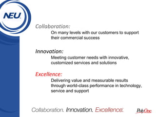 Neu Platform NEU - SEM for Customers 2012 Aug FV | PDF