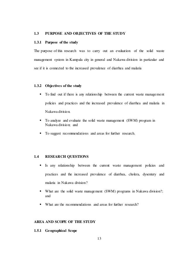 Phd thesis on solid waste management