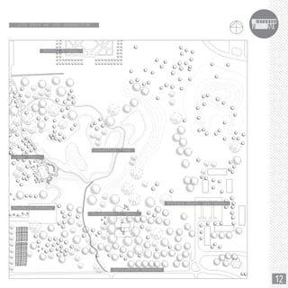 12
Japan House
SITE PLAN OF THE ARBORETUM
Southern Parking
Agricultural Research
Orchard Downs Apartments
Collaborative Space
Hartley Gardens
Arboretum Ponds
 