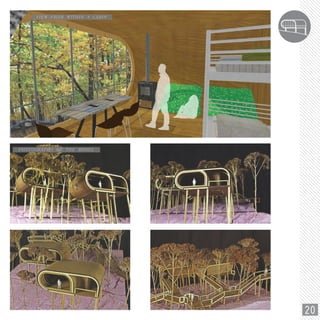 20
VIEW FROM WITHIN A CABIN
PHOTOGRAPHS OF THE MODEL
 