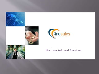 OUR RESOURCE FOR
BUSINESS INFORMATION
Business info and Services
 