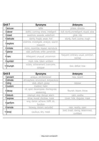 vocabulary workshop green book 4th grade | PDF