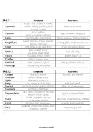 vocabulary workshop green book 4th grade | PDF