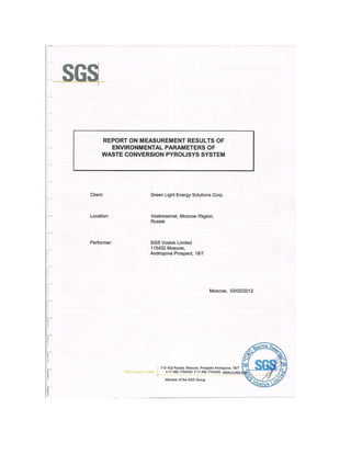 GLES SGS final report singed-2