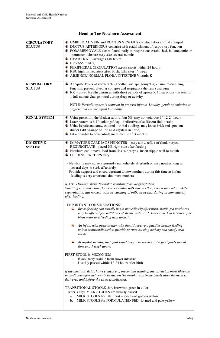 newborn exam template a comprehensive newborn exam part i general head to toe assessment documentation cheat sheet