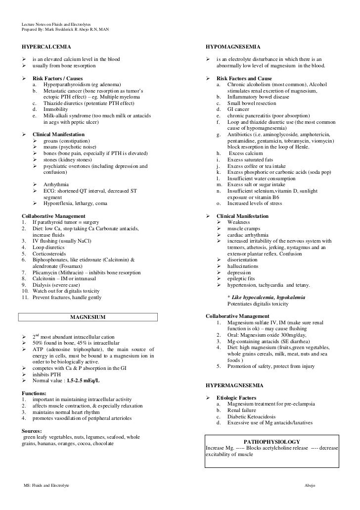 Understanding fluids and electrolytes nursing