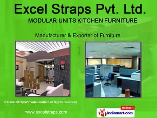 Manufacturer & Exporter of Furniture 