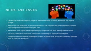 Depression in Adolescents | PPTX