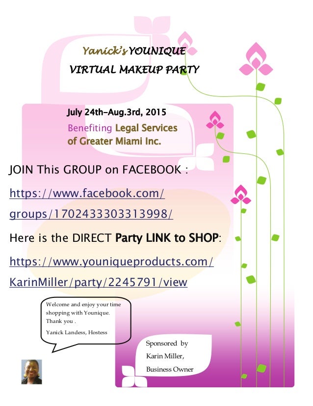 lsgmi younique flyer younique makeup flyers