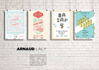 Directeur artistique de Decilab depuis
sa création, les influences minimalistes,
géométriques et colorées d'Arnaud
rythment le paysage visuel de
l'association. Artiste touche-à-tout,
il s’exprime autant à travers les
scénographies que par le graphisme.
La globalité artistique de chaque
projet a pour but de donner une réelle
identité à tous les événements.
ARNAUD LALY
 