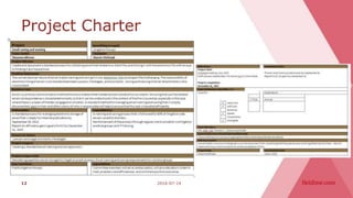 Project Charter
2016-07-1412
 