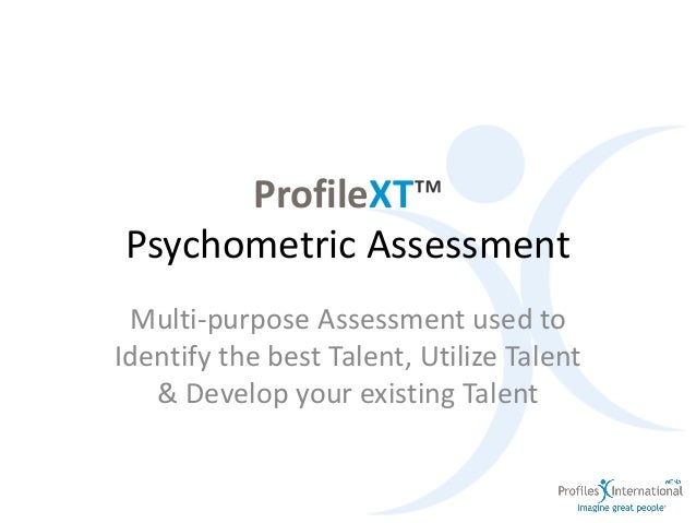 Profile Xt Assessment Answers : Profile XT Assessment Questions and ...