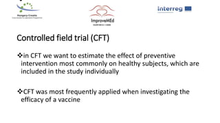 Experimental epidemiological methods | PPTX