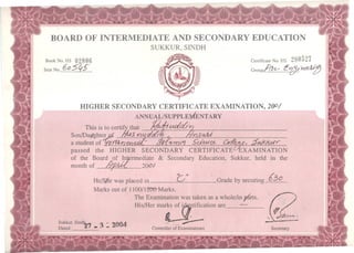 02-1 - Intermediate Certificate | PDF