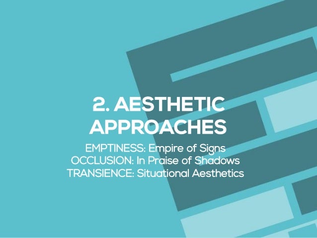 presentation on japanese aesthetics