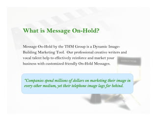 ON-HOLD PPT 2010 | PPT