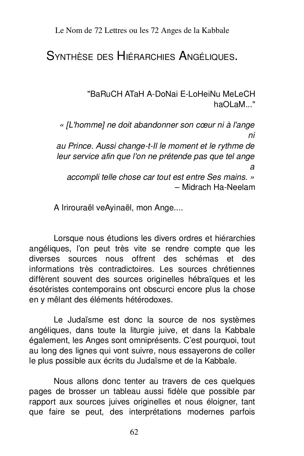 Les 72 Anges Et Leurs Psaumes Pdf
