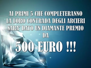 PRESENTAZIONE DIAMOND TEMPLE 3 (CONTRADE)