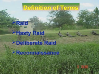 Direction Raid Action Comprehensive Guide to Military Raid Planning and Execution | PPT