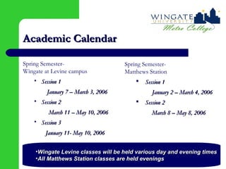 cpcc_wingate | PPT
