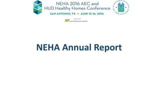 NEHA Annual Report
 