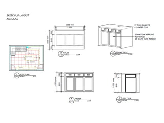 SKETCHUP LAYOUT
AUTOCAD
 