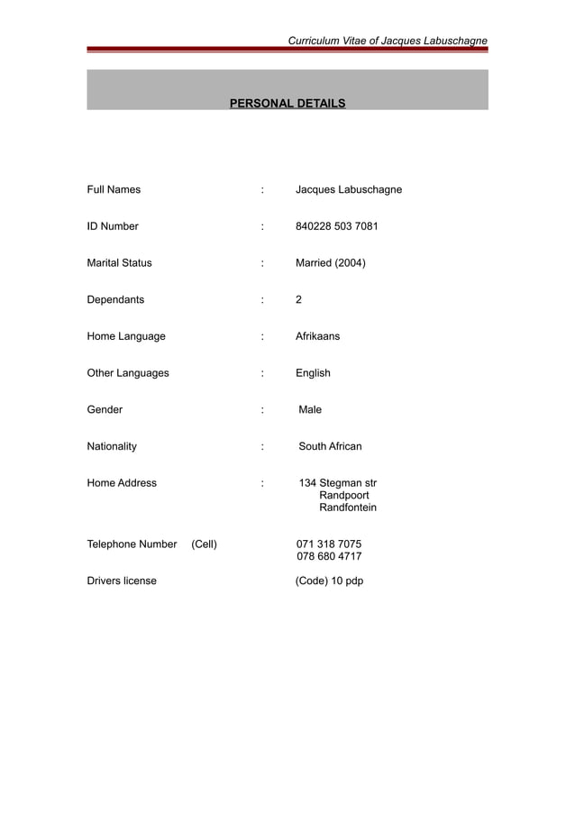 Cv Jl PDF Cv jl pdf