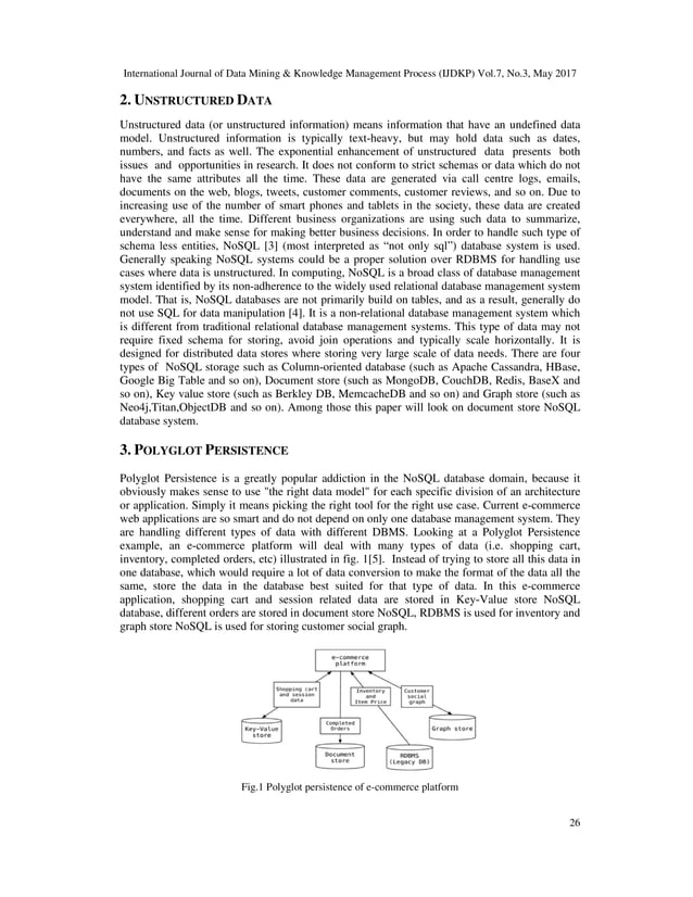 A COMPARATIVE STUDY ON BIG DATA HANDLING USING RELATIONAL AND NON ...
