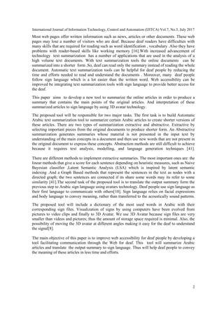 DEVELOPMENT OF AN INTEGRATED TOOL THAT SUMMARRIZE AND PRODUCE THE SIGN ...