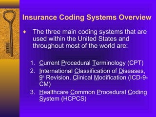 04.04.2011 UEI Interview CPT Coding | PPT