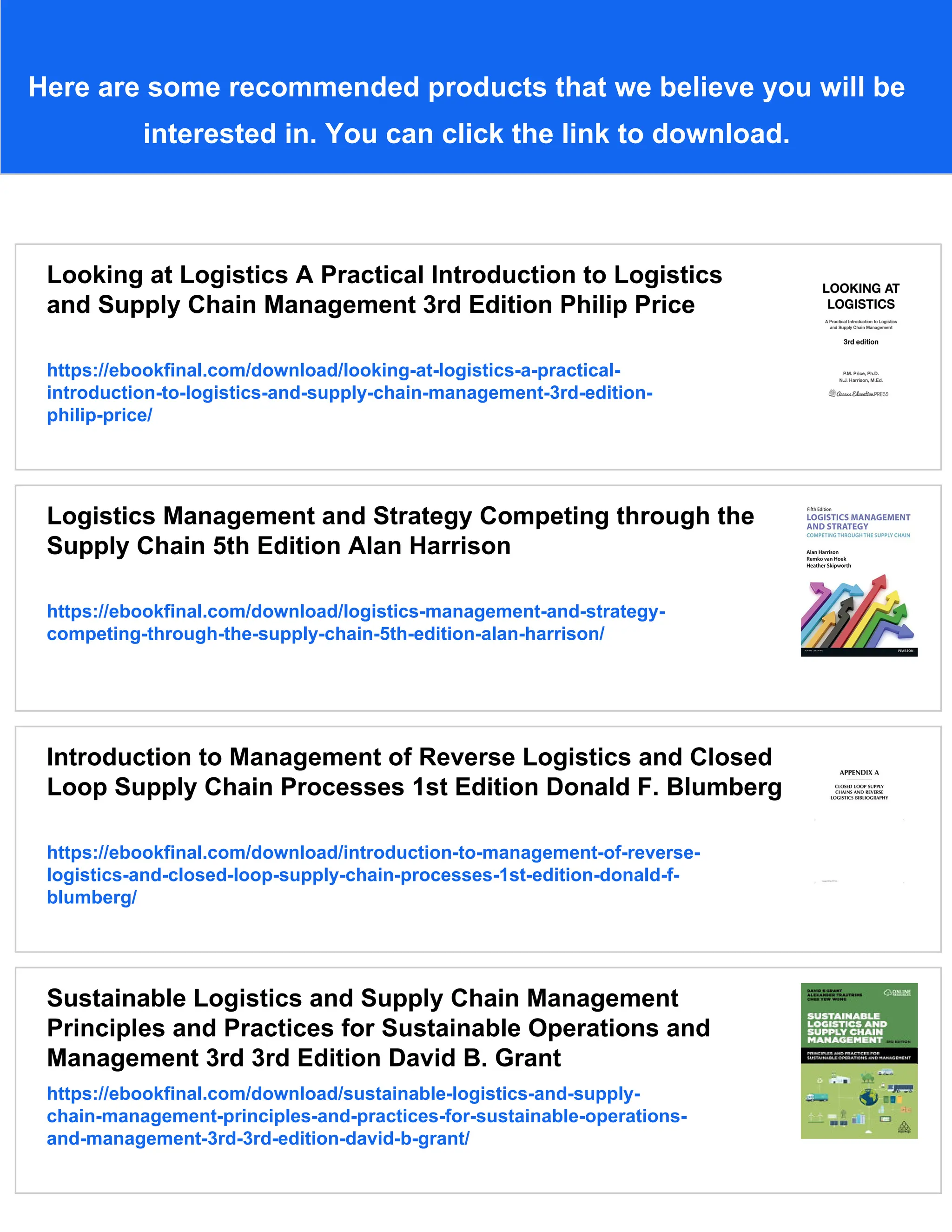 Global Logistics Supply Chain Management Second Edition John Mangan | PDF
