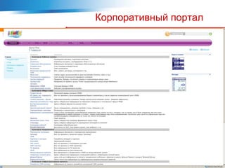 Корпоративный портал
 