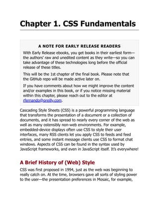 CSS: The Definitive Guide Web Layout and Presentation Eric A. Meyer | PDF