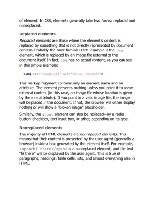CSS: The Definitive Guide Web Layout and Presentation Eric A. Meyer | PDF