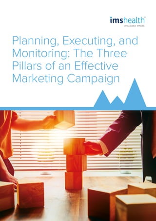 Planning, Executing, and
Monitoring: The Three
Pillars of an Effective
Marketing Campaign
 