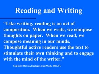 Teaching Reading And Writing | PPT